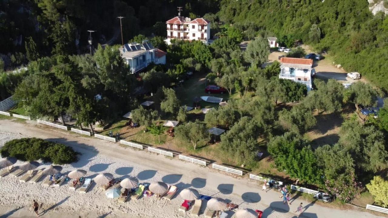 Limnonari Beach Rooms Skopelos stad Exteriör bild