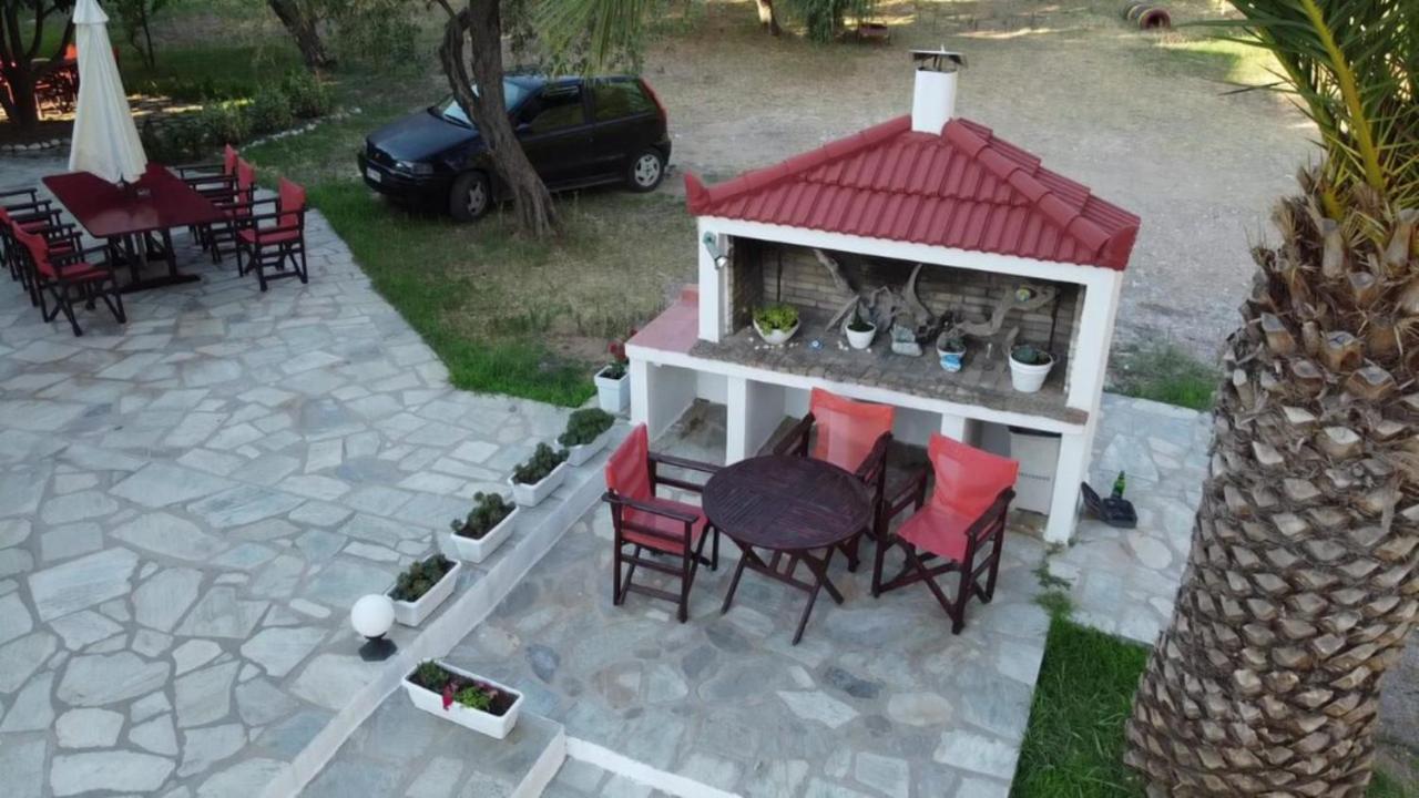 Limnonari Beach Rooms Skopelos stad Exteriör bild
