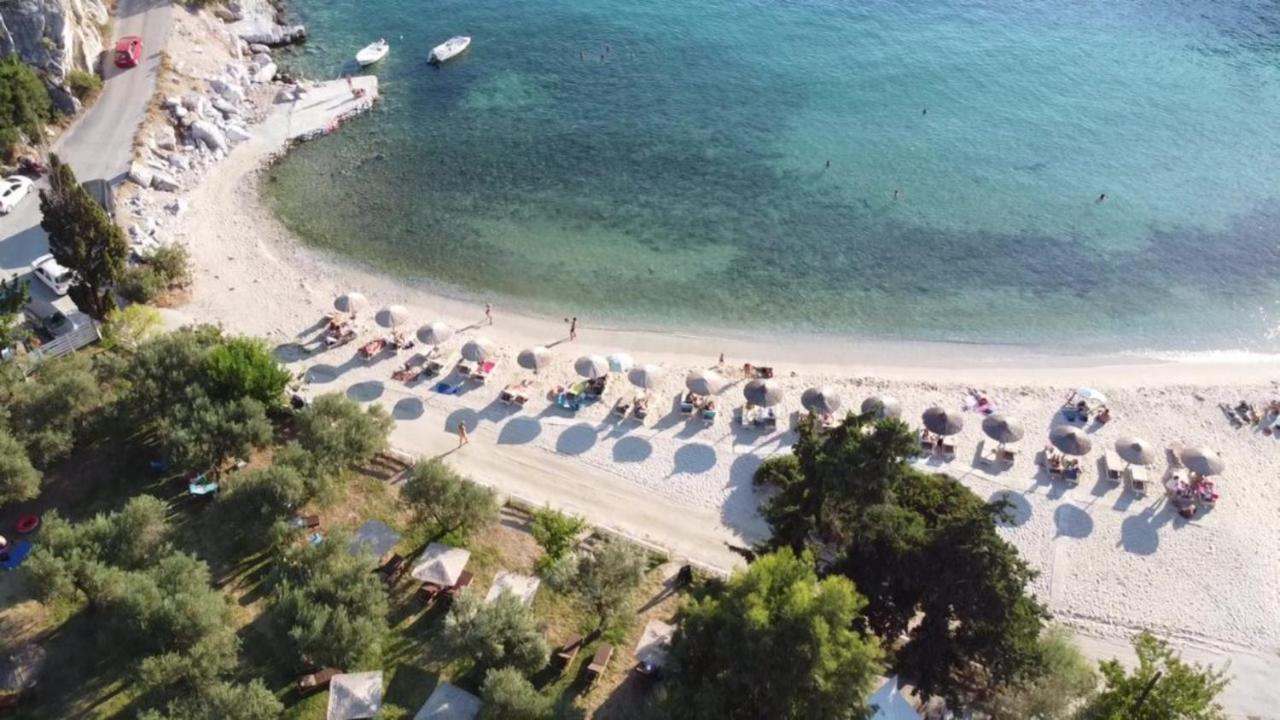 Limnonari Beach Rooms Skopelos stad Exteriör bild
