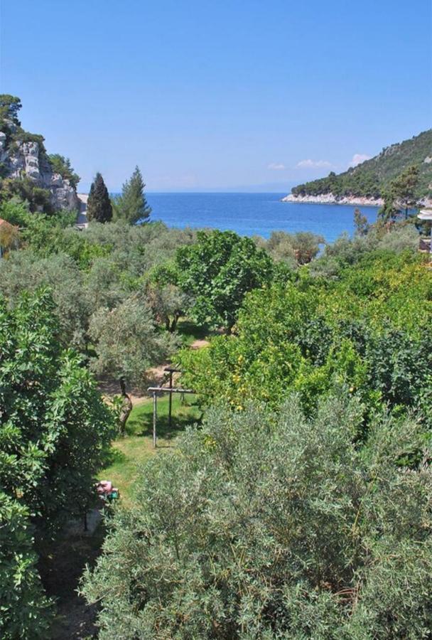 Limnonari Beach Rooms Skopelos stad Exteriör bild