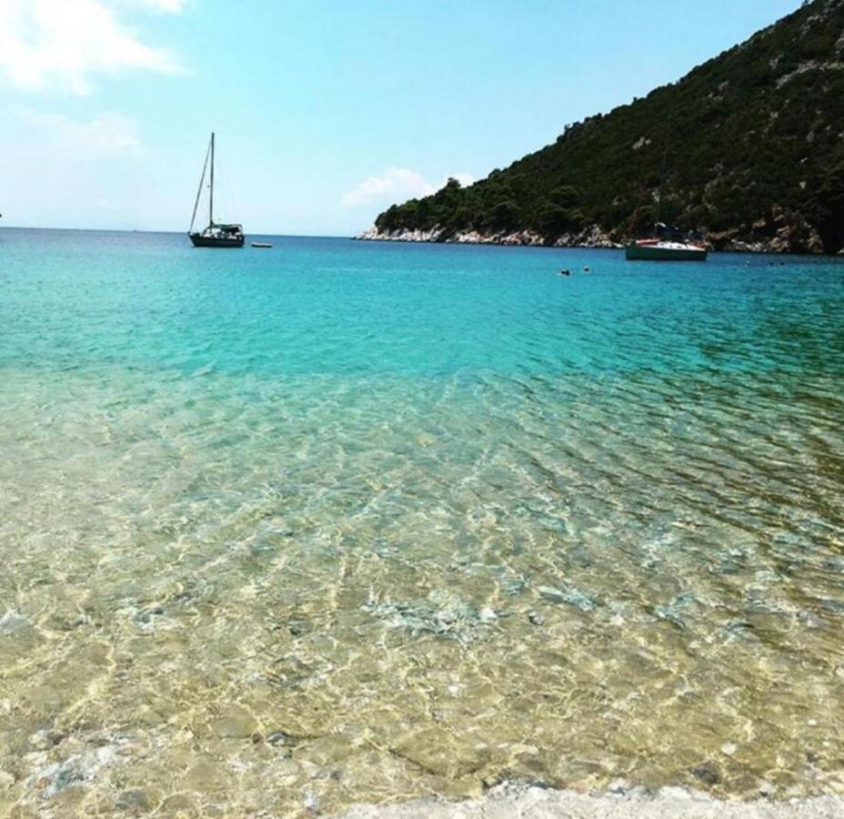Limnonari Beach Rooms Skopelos stad Exteriör bild